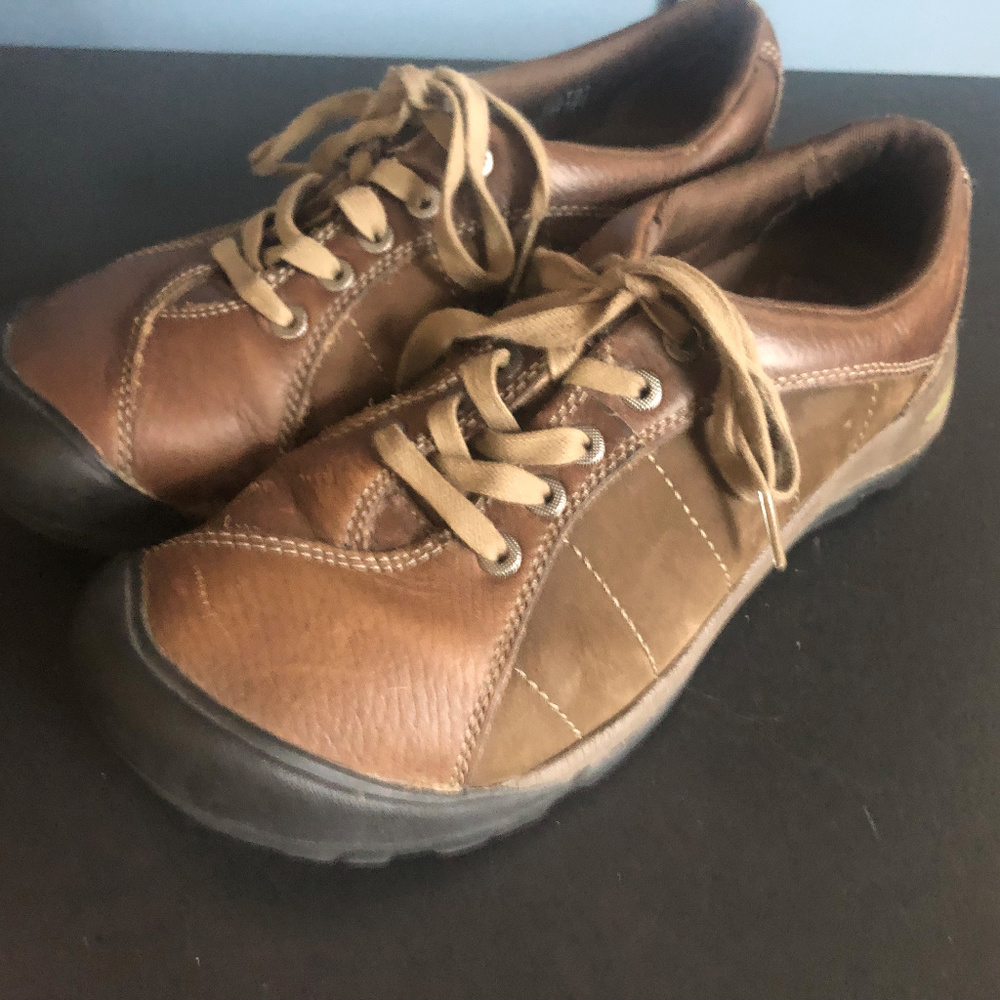 Keen Presidio Brown Suede Oxford Shoes 8